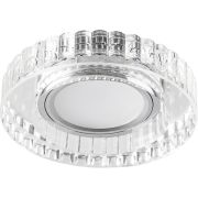 Светильник встраиваемый с LED подсветкой Feron CD985 потолочный MR16 G5.3 прозрачный
