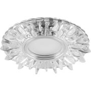 Светильник встраиваемый с белой LED подсветкой Feron CD911 потолочный MR16 G5.3 прозрачный