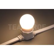 Светодиодная лампа для Белт-лайта TeamProf, 24В, 2 Вт, цоколь Е27, d=45 мм, тёплая белая