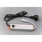 Импульсный источник питания 220/24 В , усиленная влагозащита IP68, герметичный, алюминиевый корпус, 50 Вт.