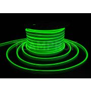 Светодиодный Гибкий Неон TeamProf, двусторонний, зелёный, кратность резки 1 метр,  размер 8*16 мм, 220 В, 50 м