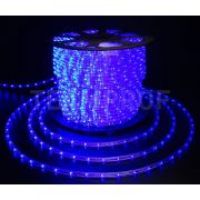 Светодиодный дюралайт TeamProf, 2-х проводной, синий, кратность резки 2 метра, диаметр 10 мм, 220 В, 100 м