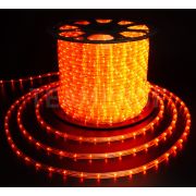 Светодиодный дюралайт TeamProf, 2-х проводной, оранжевый, кратность резки 2 метра, диаметр 10 мм, 220 В, 100 м