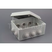 Коробка распределительная ОП 150х110х70мм IP55 10 каб. ввод DKC