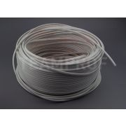 Шнур медный ШВВП 2*0.75мм, Белый, бухта (100 метров)