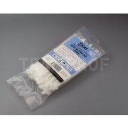 Кабельные стяжки 3.6*150 мм белые (100 шт, морозостойкие)