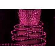 Светодиодный дюралайт TeamProf, 2-х проводной, розовый, кратность резки 0.5 метров, диаметр 13 мм, 24 В, 100 м