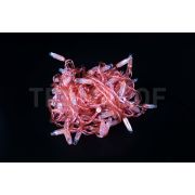 Светодиодная гирлянда TeamProf 10 м, 100 LED, 24 В, соединяемая, мерцающая, влагозащитный колпачок, розовая, розовый провод