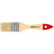 MASTER COLOR Кисть флейцевая, натур. щетина, 55% топс, лакиров.ручка, ширина 35 мм