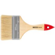 MASTER COLOR Кисть флейцевая, натур. щетина, 55% топс, лакиров.ручка, ширина 100 мм