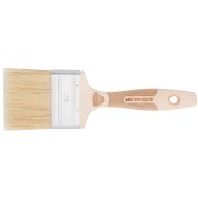 MASTER COLOR Кисть флейцевая, толщ. 18 мм, 70% ПБT/30% светлая натур. щетина, нерж. обжим, буковая ручка, ширина 70 мм