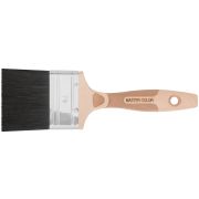 MASTER COLOR Кисть флейцевая, толщ. 16 мм, 70% ПБT/30% черная натур. щетина, нерж. обжим, ширина 70 мм