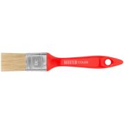 MASTER COLOR Кисть флейцевая, толщ. 12 мм, 70% ПБT/30% светлая натур. щетина, нерж.обжим, пласт. ручка, ширина 30 мм