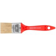 MASTER COLOR Кисть флейцевая, толщ. 13 мм, 70% ПБT/30% светлая натур. щетина, нерж.обжим, пласт. ручка, ширина 40 мм