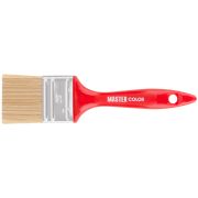 MASTER COLOR Кисть флейцевая, толщ. 14 мм, 70% ПБT/30% светлая натур. щетина, нерж.обжим, пласт. ручка, ширина 50 мм