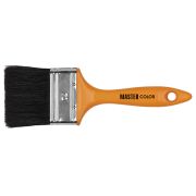 MASTER COLOR Кисть флейцевая, толщ. 13 мм, 70% ПБT/30% чёрн.натур. щетина, нерж. обжим, пласт.ручка, ширина 40 мм