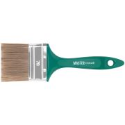 MASTER COLOR Кисть флейцевая, толщ. 16 мм, 70% ПЭT/30% натур. щетина, нерж.обжим, пласт.ручка, ширина  70 мм