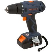 MAX-PRO MAX-PRO Дрель-Шуруповерт аккумуляторная 18 В; 0-350/0-1250 об/мин; 10 мм; 30 Нм; 2 батареи (Li-Ion) х1,5 Ач; 15+1; 1 ч.; регулировка оборотов; резинов