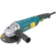 FIT Шлифмашина угловая 1100 Вт; 3000-11000 об/мин; КлК 125 мм; 2,3 кг; длинная ; армир.ротор; б/с щеток; коробка