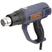 MAX-PRO MAX-PRO Фен технический 2000 Вт; 60/350/600°C; 500 л/мин; 0,76 кг; резиновый кабель; резиновые вставки; кор.
