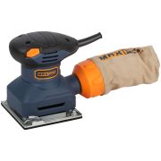 MAX-PRO MAX-PRO Шлифмашина вибрационная 230 Вт; 13500 об/мин; 115х100 мм; алюминиевая подошва; пылезащитный выкл.; зажим; резиновые вставки; 1,2 кг; коробка