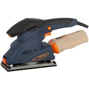 MAX-PRO MAX-PRO Шлифмашина вибрационная 250 Вт; 6000-11000об/мин; 90x187мм; 1,7 кг; алюминиевая опора; зажим; резиновые вставки; кор.