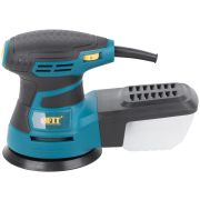 FIT Шлифмашина эксцентриковая 350 Вт; 3000-13000 об/мин; 125 мм; 1,5 кг; липучка; пластик. контейнер; коробка