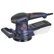 MAX-PRO MAX-PRO Шлифмашина эксцентриковая 450 Вт; 6000-12000 об/мин; 125 мм; 2,2 кг; липучка; пластиковый пылесборник; резиновые вставки; коробка