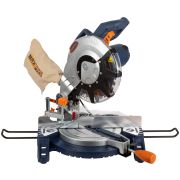 MAX-PRO MAX-PRO Пила торцовочная 1800 Вт; 4500 об/мин; лазер; 255/25,4 мм; резиновый кабель; левый наклон; дополнительные щетки; 10,1 кг; коробка