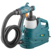 FIT Распылитель электрический стационарный 650 Вт; 2,0 мм; 800 мл; 80 din/сек; 400 мл/мин; HVLP; коробка