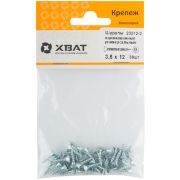 XВАТ Шурупы оцинкованные, универсальные 3.5 х 12 (фасовка 38шт)