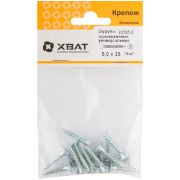 XВАТ Шурупы оцинкованные, универсальные 5 х 25 ( фасовка 14 шт.)