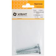 XВАТ Болт сантехнический DIN 571 8/60 ( фасовка 2 шт )