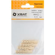 XВАТ Дюбель нейлоновый NAT 8 х 40 (фасовка 4 шт.)