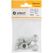 XВАТ Гайка оцинкованная М12 DIN 934 (фасовка 8шт.)