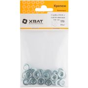 XВАТ Шайба оцинкованная М6 DIN 125 (фасовка 39 шт)