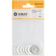 XВАТ Шайба оцинкованная М12 DIN 125 (фасовка 8 шт)