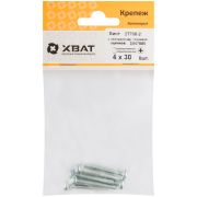 XВАТ Винт с полуцилиндрич. головкой с полной резьбой оцинков. DIN 7985 4х30 8 шт.(фасовка)