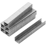 FIT Скобы для степлера закалённые прямоугольные 11,3 мм х 0,7 мм  (узкие тип 53) 10 мм, 1000 шт.