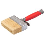 MASTER COLOR Макловица PRO, 70% ПБT/30% светлая натуральная щетина, нерж.обжим, 2-к ручка, 30 х 100 мм