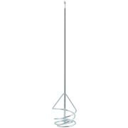 FIT Миксер для строительных смесей оцинкованный Профи, хвостовик SDS-PLUS 120х600 мм