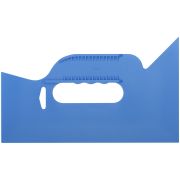 FIT Шпатель прижимной, для разглаживания обоев, пластиковый, синий 255 мм