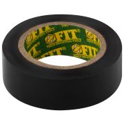 FIT Изолента ПВХ 19 мм х 0,13 мм х 10 м ( черная )
