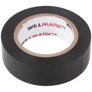 WILLMARK Изолента ПВХ самозатухающая WILLMARK  19 мм х 0,16 мм х 10 м ( черная )