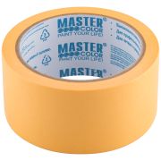 MASTER COLOR Лента малярная золотистая, рисовая бумага, термостойк. до 120°C, УФ-стойкость до 30 дней, 48 мм х 25 м