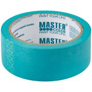 MASTER COLOR Лента малярная для деликатных поверхностей,  рисовая бумага, термостойк. до 120°C, УФ-стойкость до 30 дней, 38 мм х 25 м
