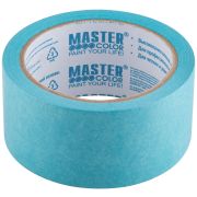 MASTER COLOR Лента малярная для деликатных поверхностей,  рисовая бумага, термостойк. до 120°C, УФ-стойкость до 30 дней, 48 мм х 25 м