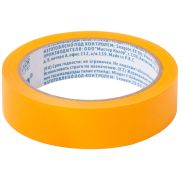 MASTER COLOR Лента малярная желтая, для внутренних работ, 25 мм x 25 м