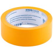 MASTER COLOR Лента малярная желтая, для внутренних работ, 36 мм x 25 м