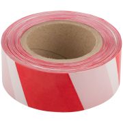 КУРС Лента сигнальная (красно-белая) 50 мм х 200 м